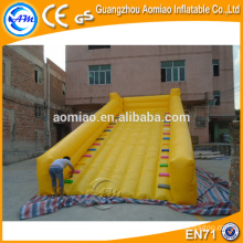 Cheap small indoor yellow color inflatable slip n slide for sale